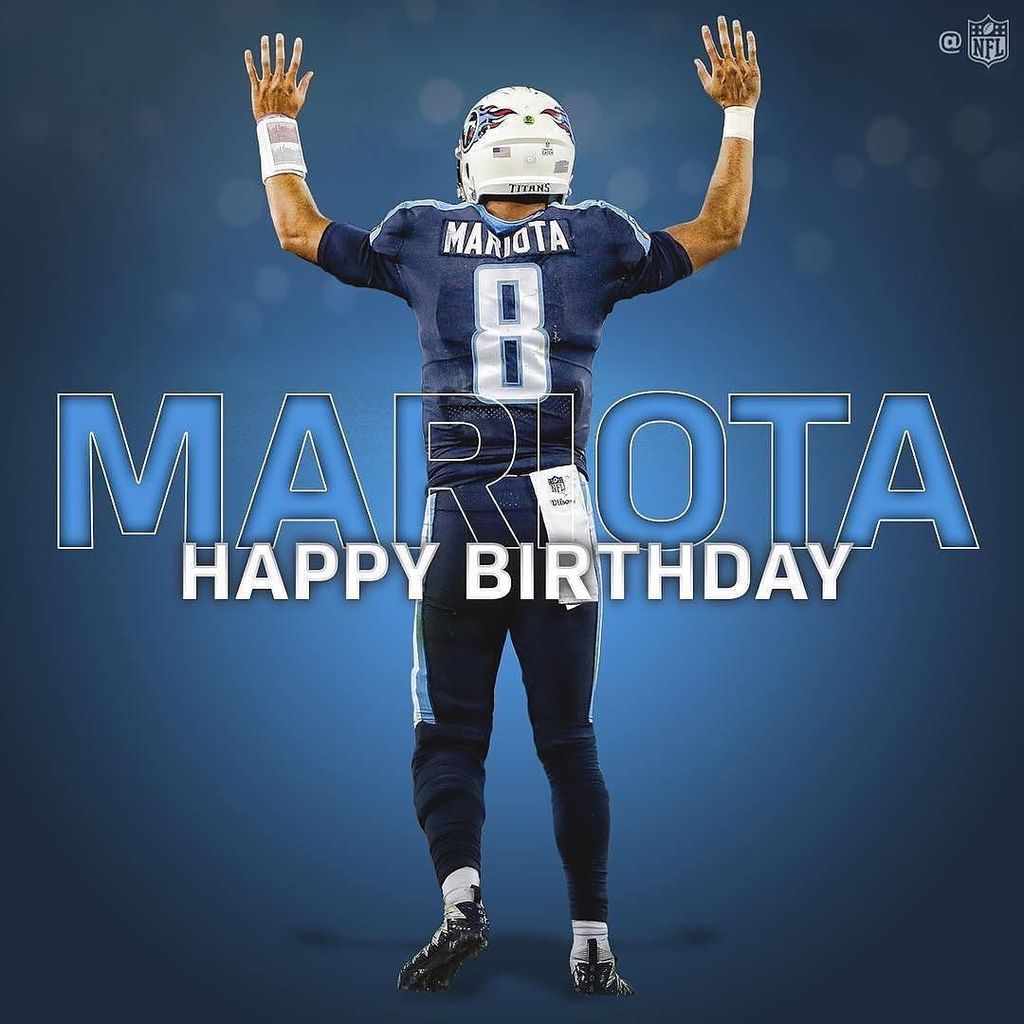   Join us in wishing QB Marcus Mariota a Happy 24th Birthday!   