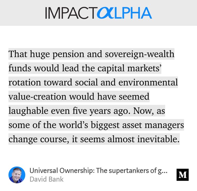 davidbank's tweet image. “Universal Ownership: The supertankers of global finance are shifting course” @impactalpha news.impactalpha.com/universal-owne…