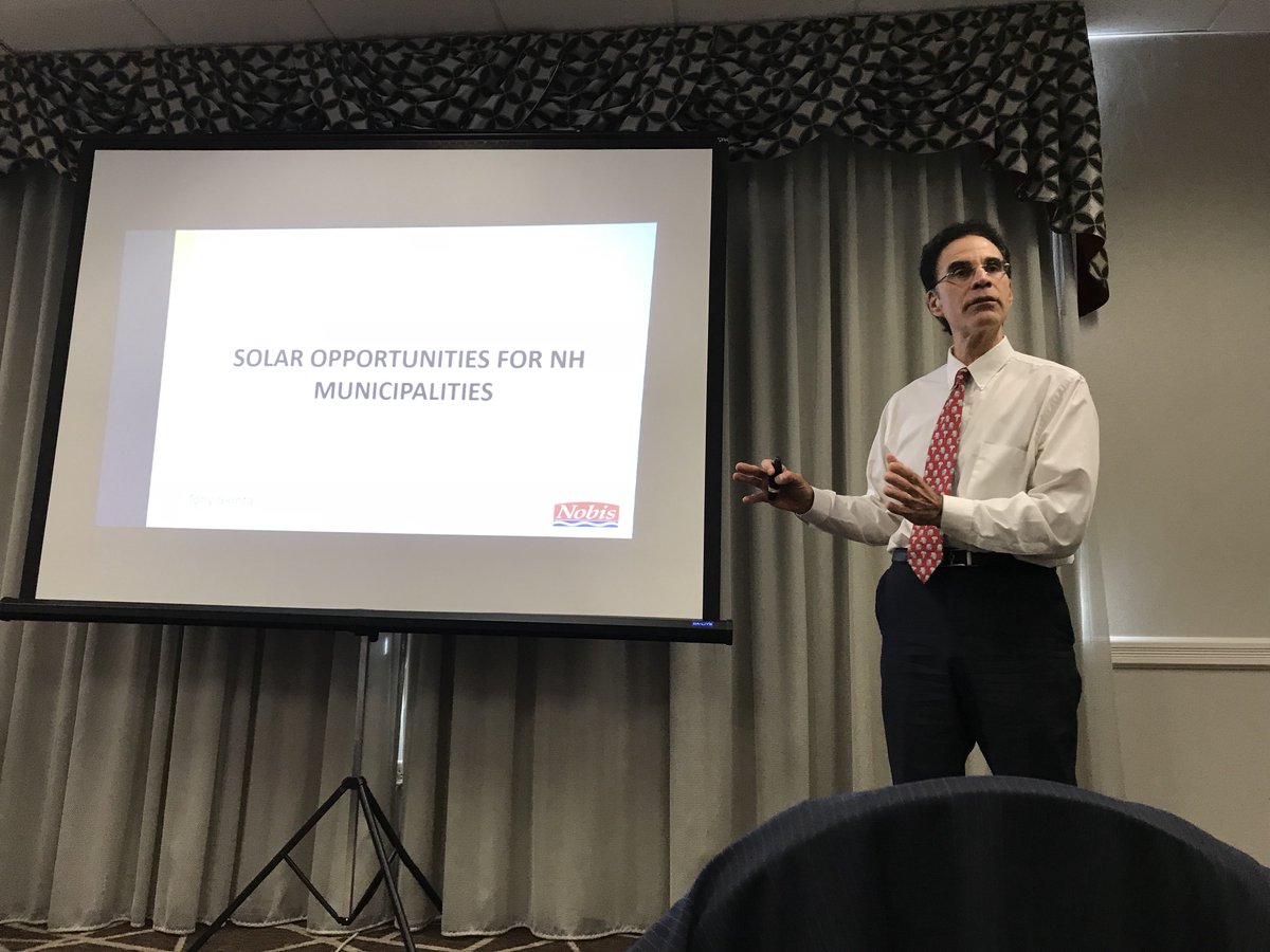 NobisGroup's tweet photo. Tony Giunta attended #LES2017 over the weekend. He even made a presentation on solar opportunities. Thanks, Tony!
https://t.co/9W15aElVrj https://t.co/UK5td0XepP