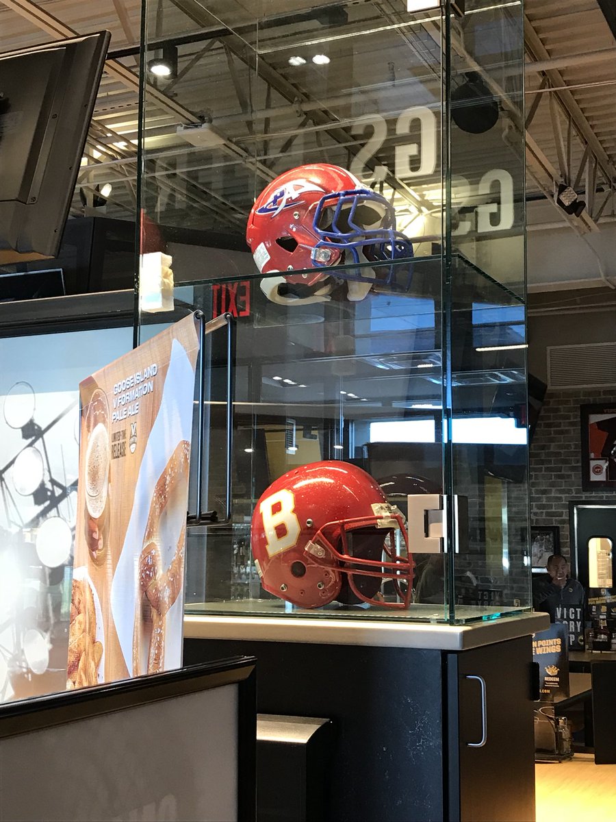 ReiserSusan's tweet image. Buffalo Wild Wings Grand Opening November 6. Check out that PAHS helmet!!!
