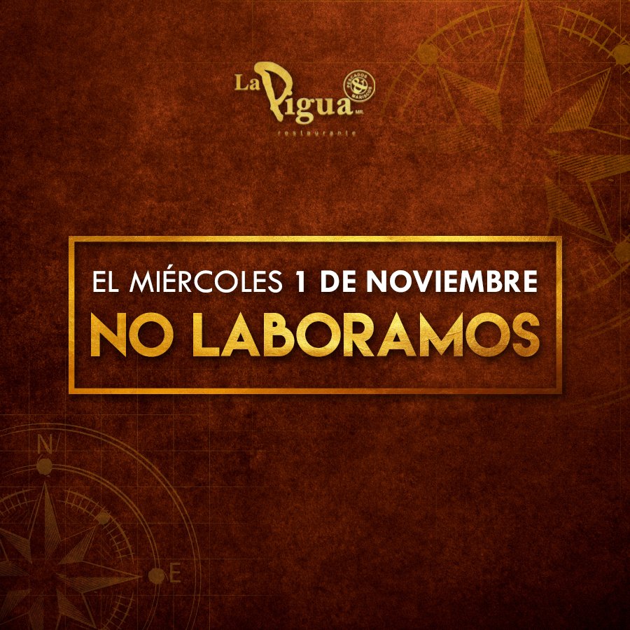 Les informamos que este miércoles no laboraremos, pero los esperamos el jueves en nuestro horario habitual🤗🍽️
#LaPiguaCampeche #Campeche
