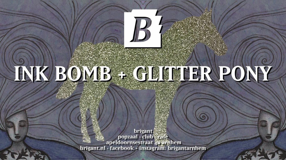 glitterponyband's tweet photo. Glitter Pony will be playing at #Brigant, #Arnhem on November 18th! https://t.co/ZGLiRsNqKw
