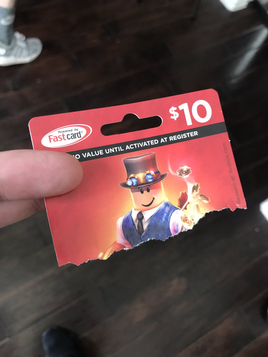 Charlie On Twitter Rare 5 Robux Card