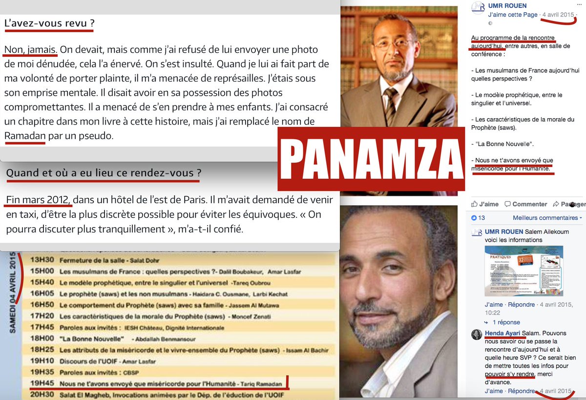 Trois ans après son «viol», Henda Ayari voulait revoir Tariq Ramadan