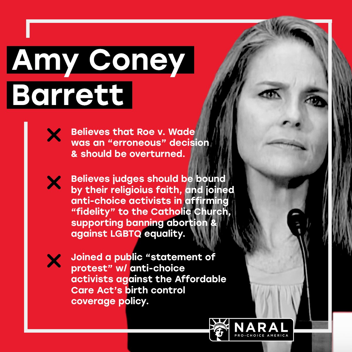 Wanted: Justice Amy Coney Barrett.