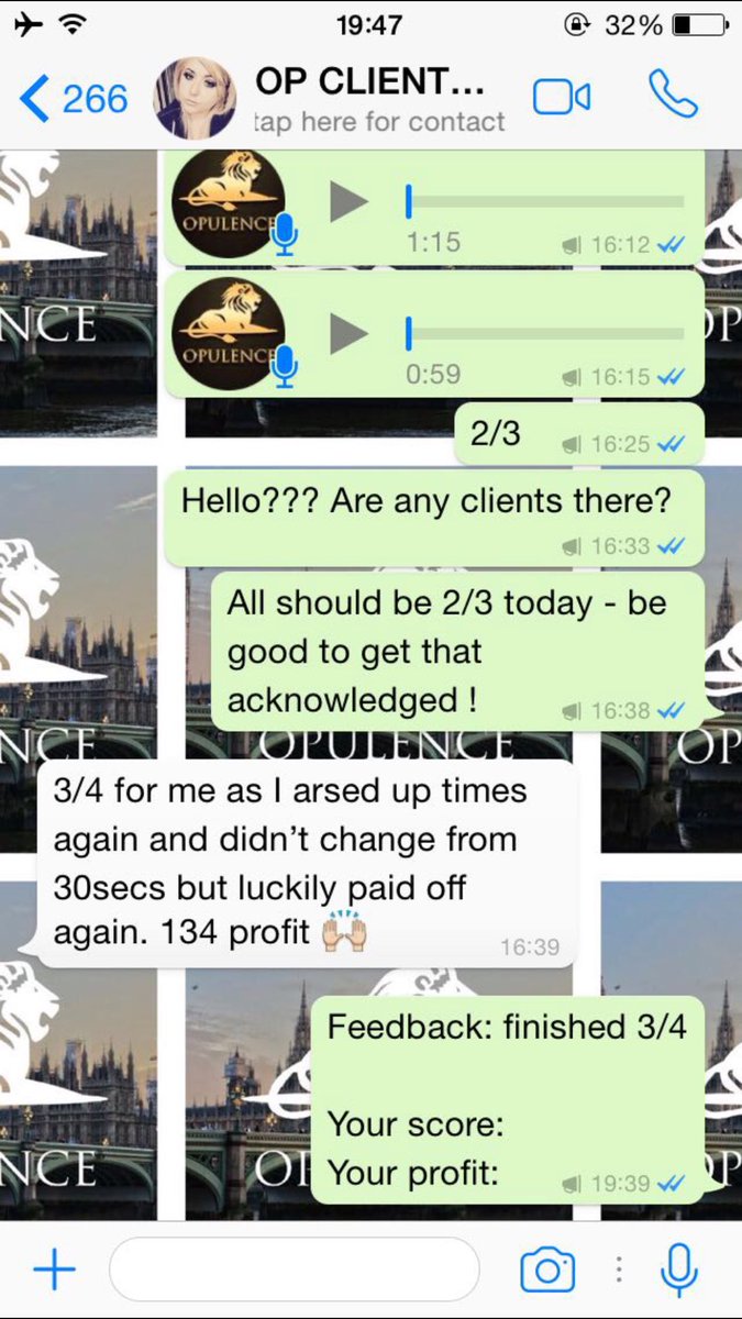 RobOpulence's tweet image. Great day for our clients on binary with 3/4 to start our week off! Profit can make Mondays that little bit more bearable!🍾
