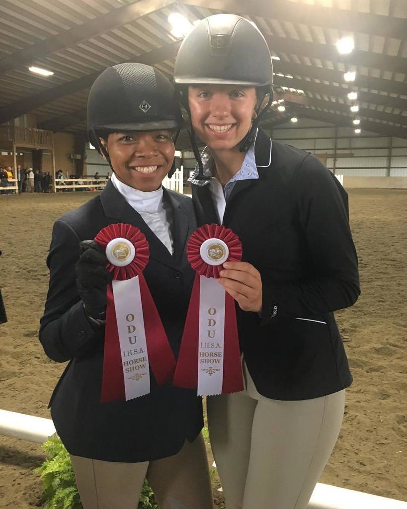 WMEquestrian's tweet photo. Shoutout to Sydney and Taylor, two of our new freshmen, for both getting second place in their first show at ODU y… https://t.co/eNjjm2Yi1u https://t.co/FzUgJddnsE
