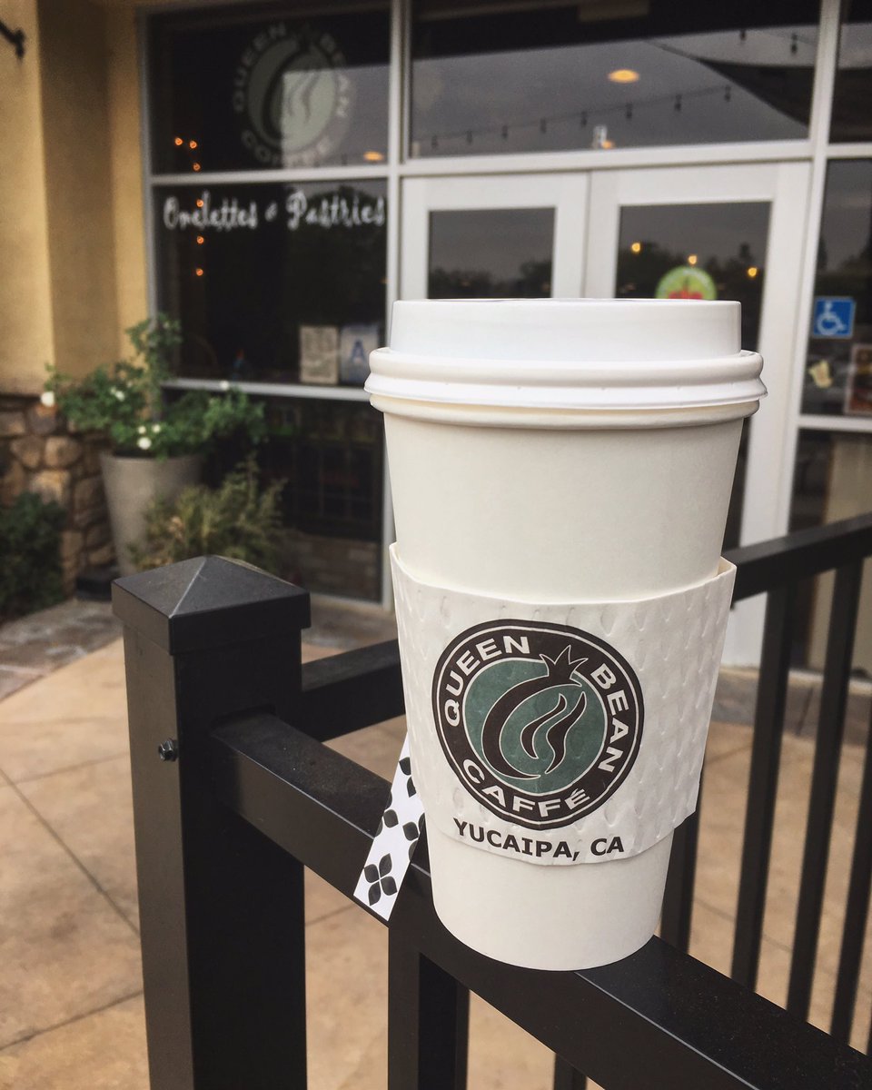 QueenBeanCaffe's tweet photo. Halloween is tomorrow! We will be open at our regular hours from 6am-9pm. Stop by in your costume &amp; receive 10% off your order! 🍂🍁 https://t.co/oVm1TVqRwm
