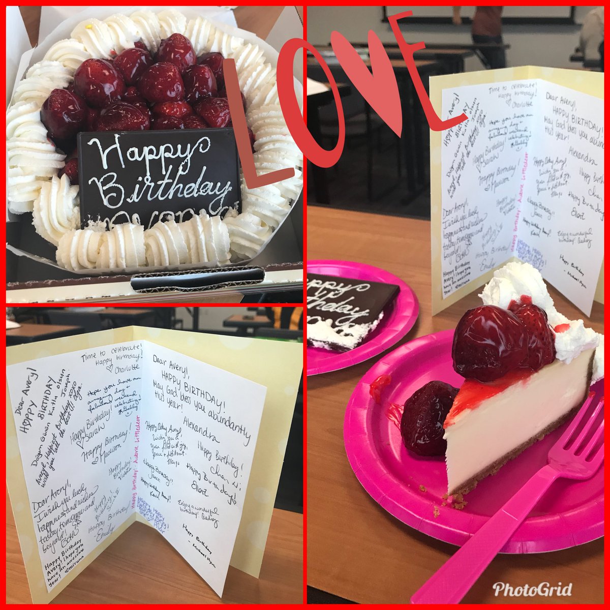 AvieSmith30's tweet photo. Act of kindness from my classmates. #happybirthdaytome #ucsdextension #paralegalprogram https://t.co/NbLpEityaQ