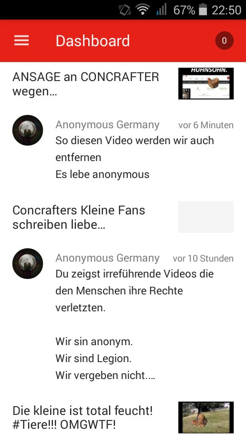 FettHuhn's tweet photo. @ConCrafter  deine fans gehn echt langsam zu weit... geben sich als @AnonNewsDE aus... https://t.co/p3s3qSkRLE