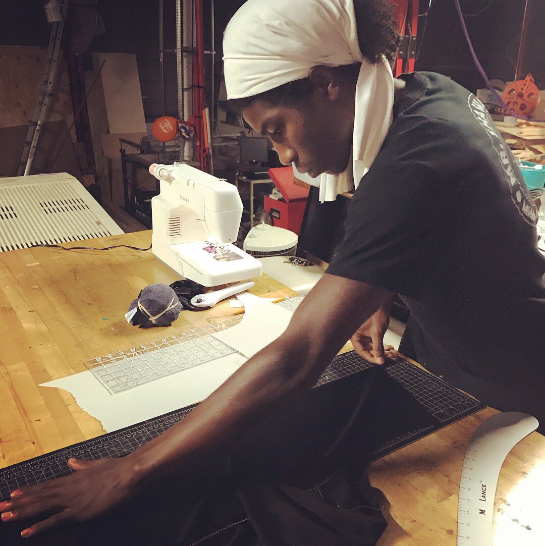sewkosher's tweet photo. Got hands on yesterday teaching pattern making to an aspiring designer #makeityourself #diy #designit #norfolkva https://t.co/XXiyKBGRqn