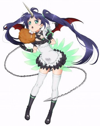 "Got any meat? New costume the sin of greed Beelzebub what do you think?" #lewdrp #OpenDMs #OpenRP #MVRP