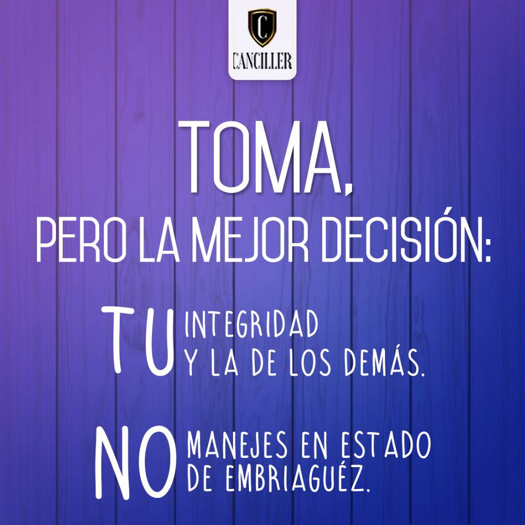 RonCanciller's tweet photo. Se responsable a la hora de conducir. Queremos a nuestro #teamcanciller sano y salvo #LunesDeGanarSeguidores https://t.co/PxpYYZrmLA