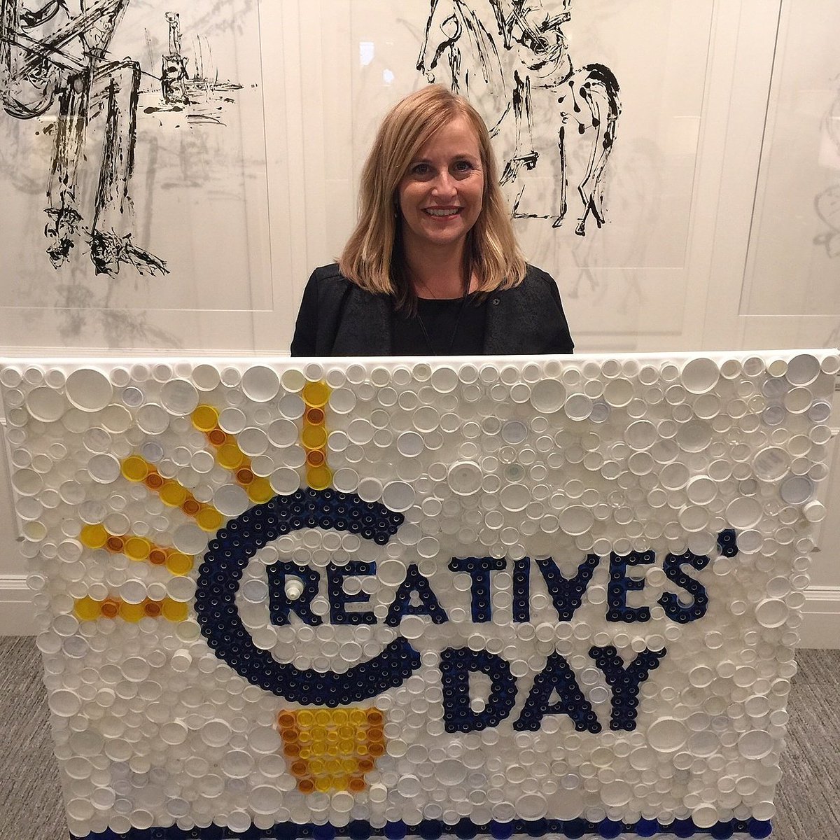 Best Mayor Ever! Families and children from Creatives Day this year gifted this collage to <a href="/MayorMeganBarry/">Megan C Barry</a> for being an awesome leader!