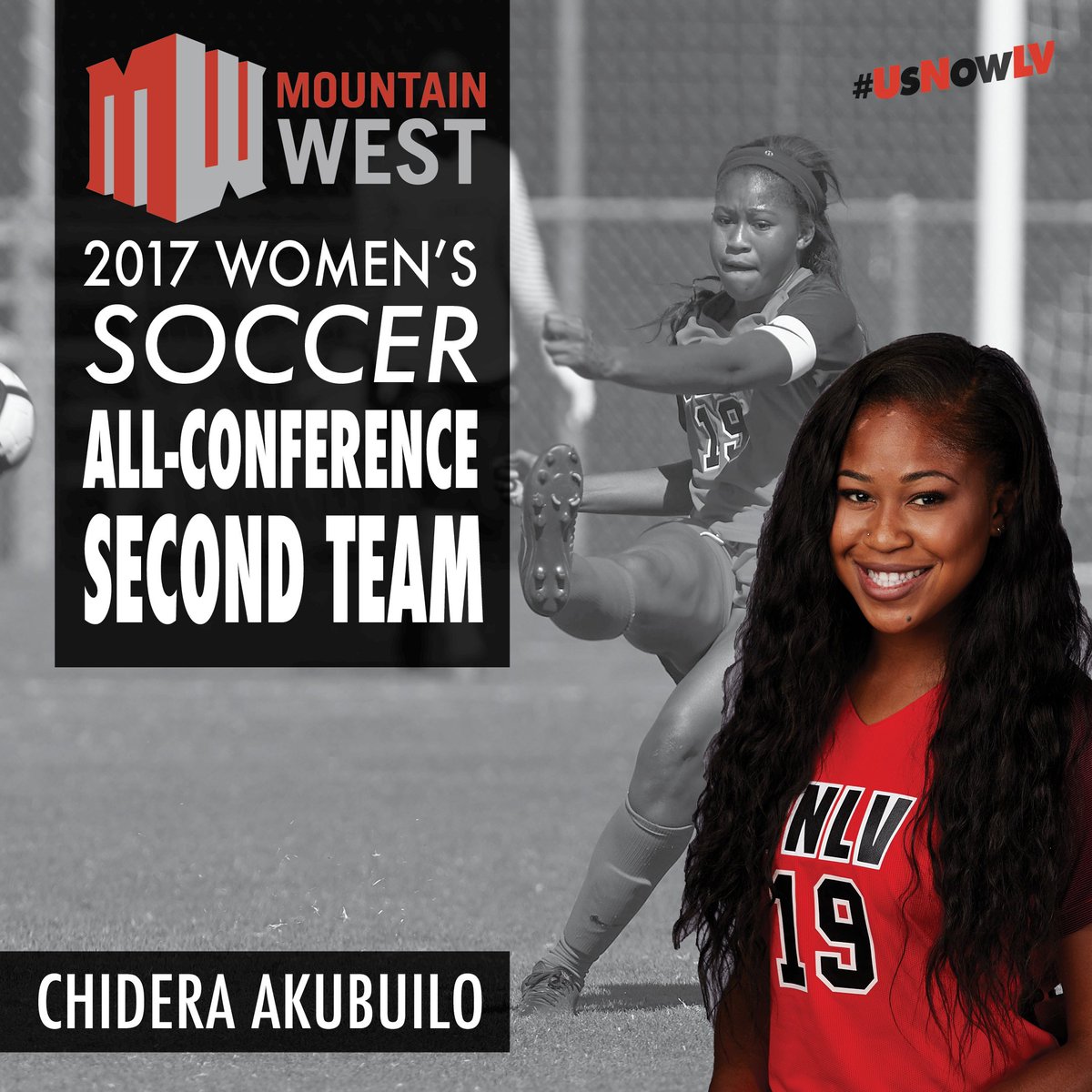 UNLVwSoccer's tweet photo. Congrats to senior @TunneeChii on being named to the @MountainWest All-Conference Second Team! https://t.co/neBtCwZsXe https://t.co/Ec0NXiEZGY