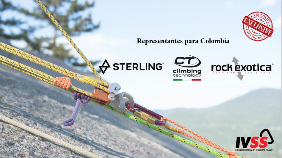 IVSS_SAS's tweet photo. Somos representantes exclusivos para Colombia...
IVSS tu equipo de confianza!
#sterlingrope #climbingtechnology #rockexotica https://t.co/gSqa6dIlet