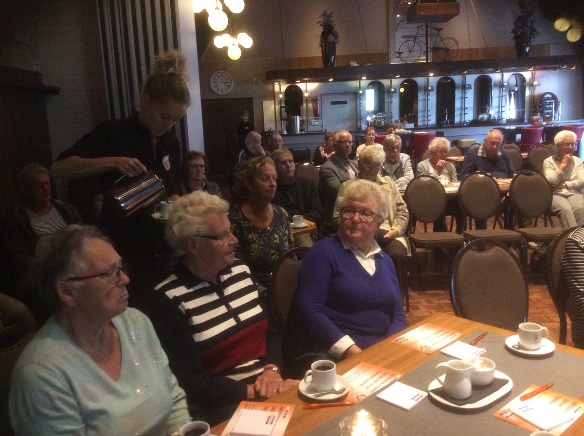perryvriend's tweet photo. Vandaag organiseerde de Seniorenpartij i.s.m ouderen vereniging Zijpe een themamiddag WMO in 't Zand.#seniorenpartij. https://t.co/YlW1vmBgrc