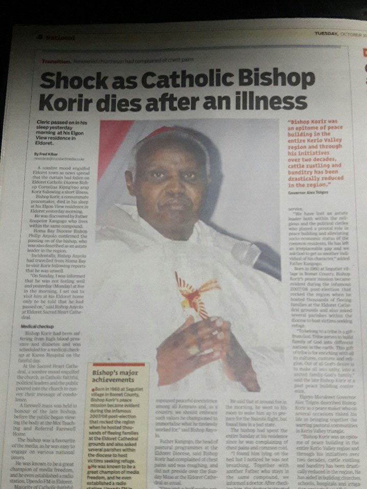 #Brekko Newspaper review @GhettoRadio895 #Brekko #Brekko #BishopKorir #Brekko #Kcpe2017 #Brekko #ImNotMilitia