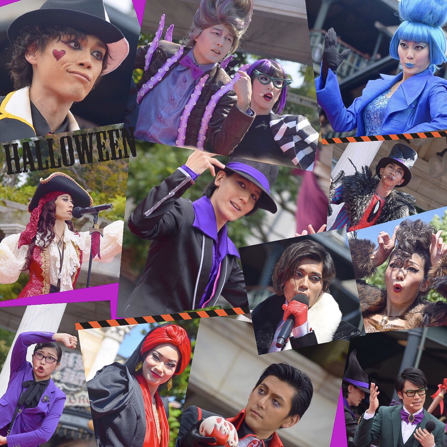 アミクマ En Twitter Happy Halloween ﾟhappy Villains ﾟ ディズニーヴィランズ 手下 エイトフット マルフィ ジャックハート アップルポイズン ダルメシア