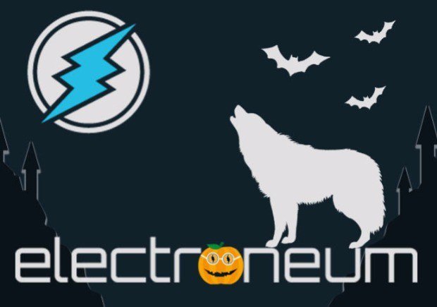 electroneum's tweet photo. Have spooktacular #Halloween from everyone at #Electroneum! 💀👻🎃 https://t.co/OG8vAwZ3Nu