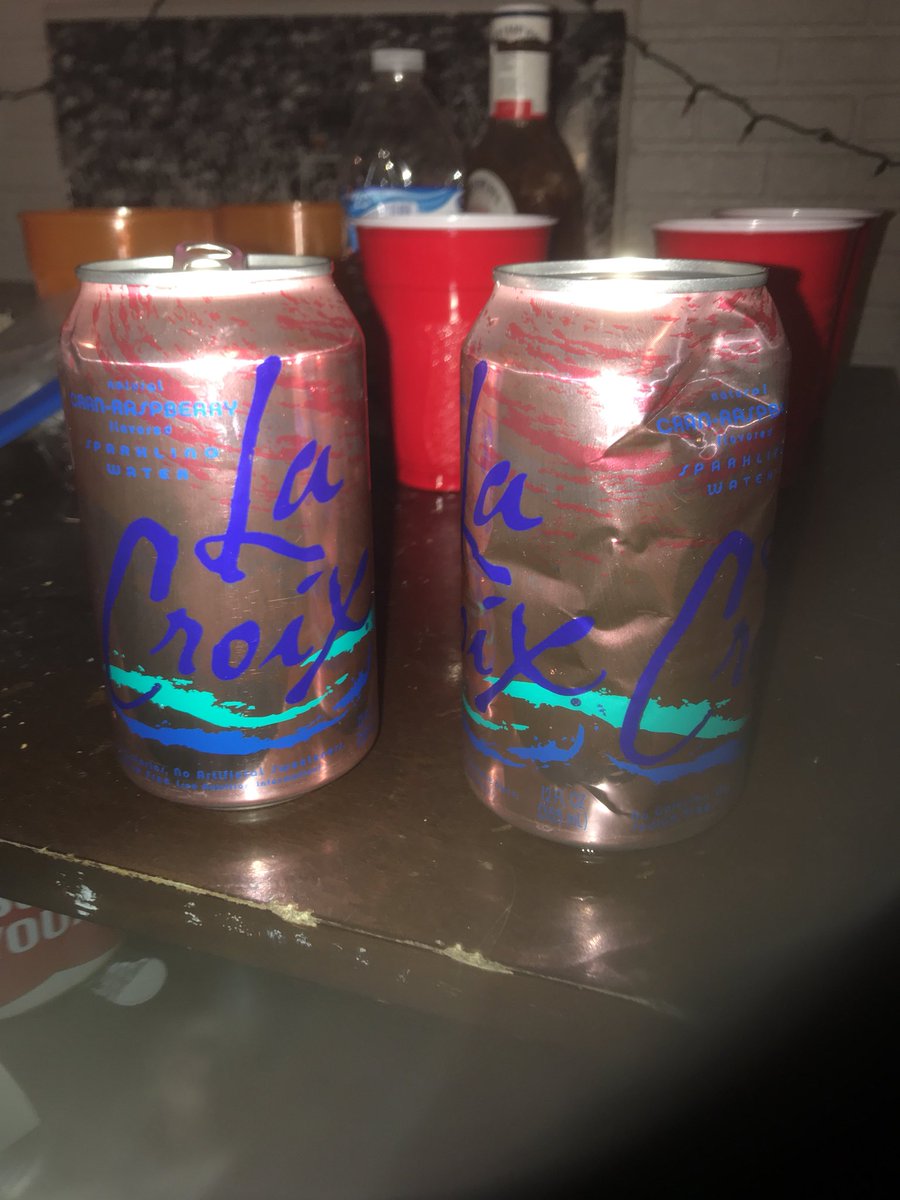 baylorrosenbaum's tweet photo. @lacroixwater : Damaged caaaaaan? https://t.co/khONU6wUFP