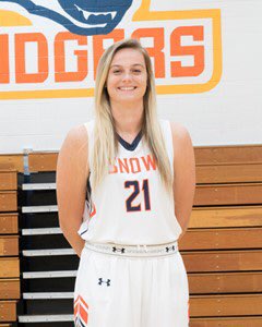Snow_WBB's tweet photo. Madison Mooring is today’s “P.P.O.T.D”. #PPOTD https://t.co/cYQ4b95uAC