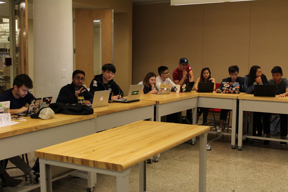 make_bu's tweet photo. Last Thursday we ran a Hacking with Amazon Alexa workshop! Turnout is looking good! @mlhacks #mlhlocalhost https://t.co/1TcUAjEA30
