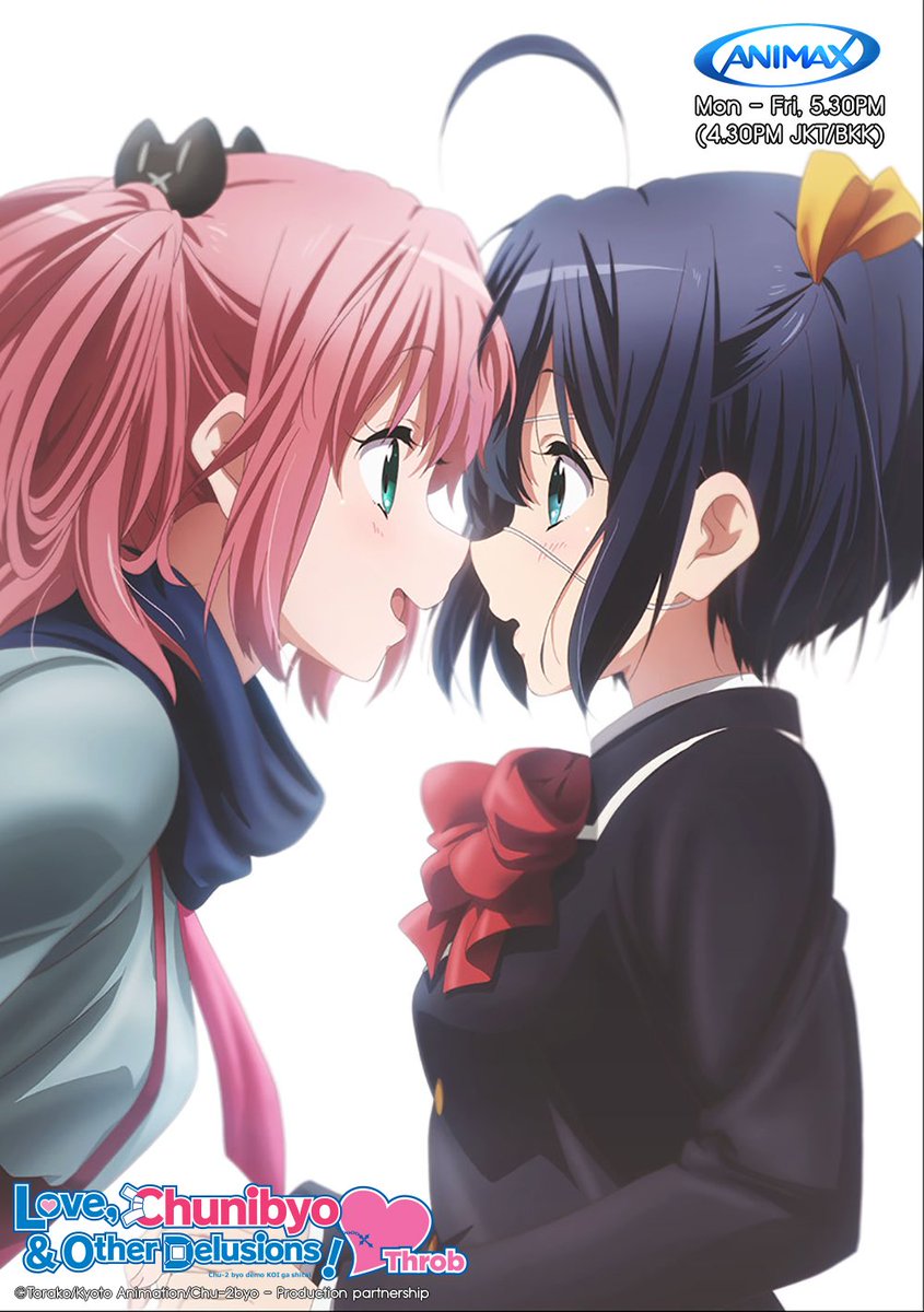 Animax Asia Tv Three S A Crowd In Love Chunibyo Other Delusions Heart Throb Starting Tonight Mon Fri 5 30pm 4 30pm Jkt Bkk T Co 6u3u9rnofz