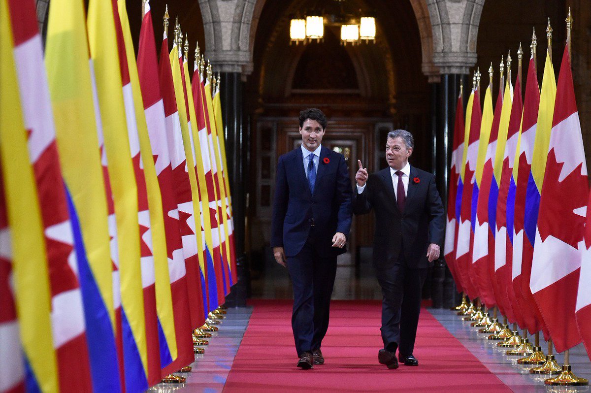 Agradecemos recursos de Canadá destinados a la niñez, agro, tecnología y educación de Colombia. Tenemos mucho que aprender de ustedes.