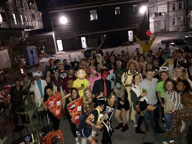 FX_Careers's tweet photo. For sure not your average office party! #ScareFX was a huge hit last week! Just another reason to #loveFX. #HappyHalloween https://t.co/Ps0A2gX6nA