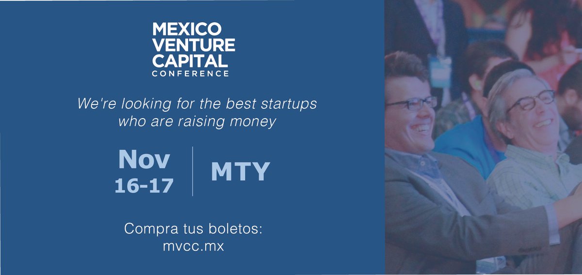 You dream of entering in the #VentureCapital world? 
Come in! 16 &amp; 17 of Nov.
🙂 #INCmty2017. Book your ticket ➡️ incmty.com/MVCC/