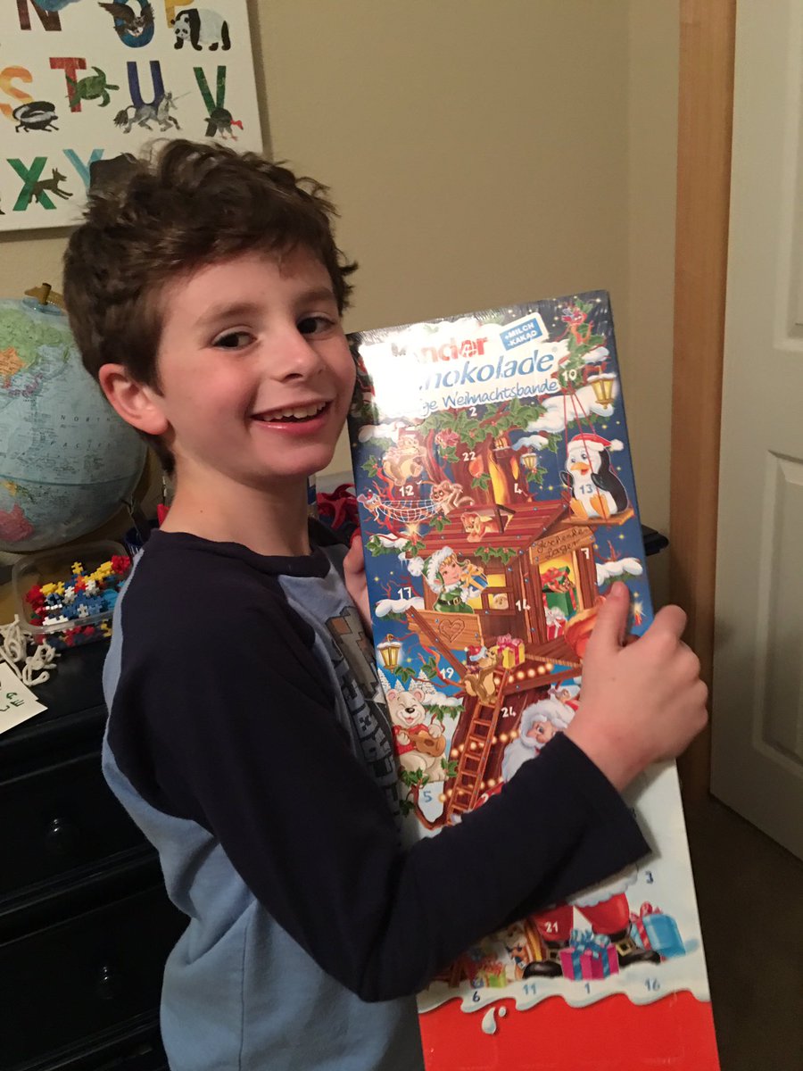 anncampbelliowa's tweet image. Thanks so much to @jfehmke and @cyharlotte_  for the wonderful chocolate Christmas calendar which went to #informs2017 and finally to Iowa