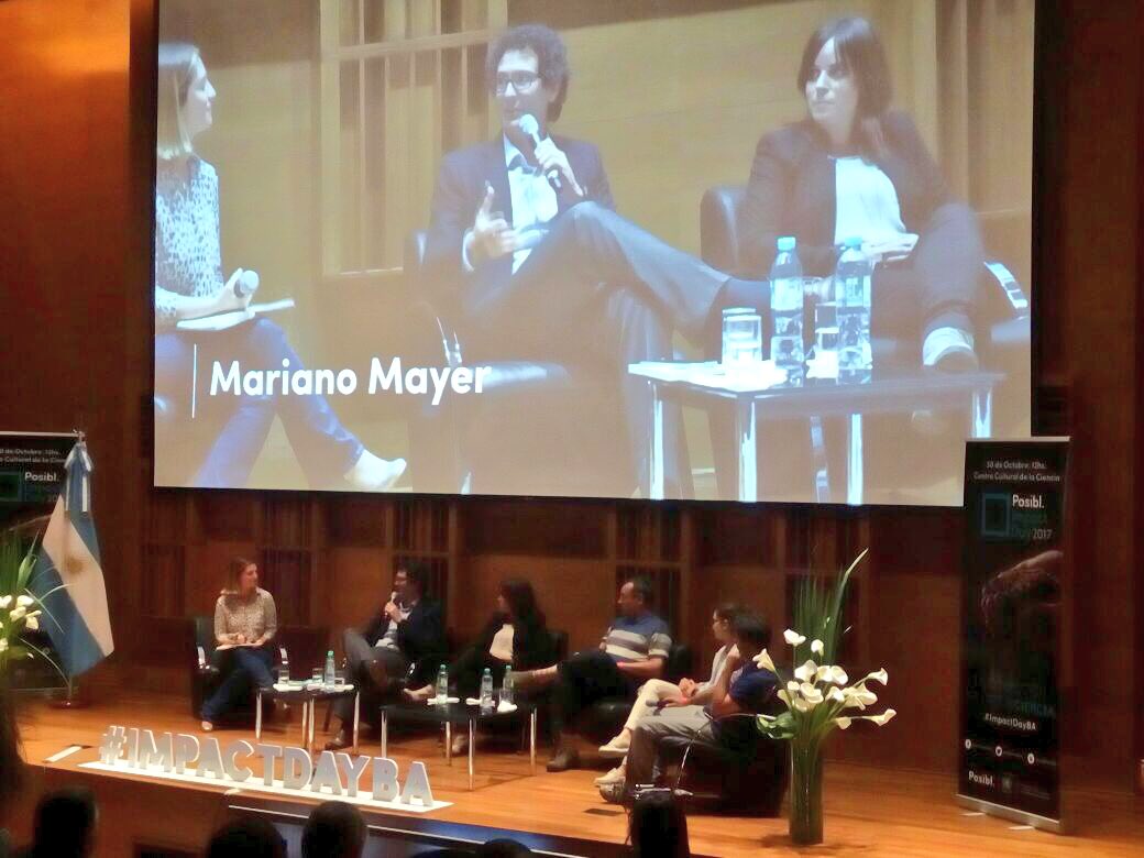 gugamayer's tweet photo. En #ImpactDayBA compartimos historias que prueban que #SePuede cambiar realidades conectando la ciencia con los emprendedores. https://t.co/8nayuCxgGE