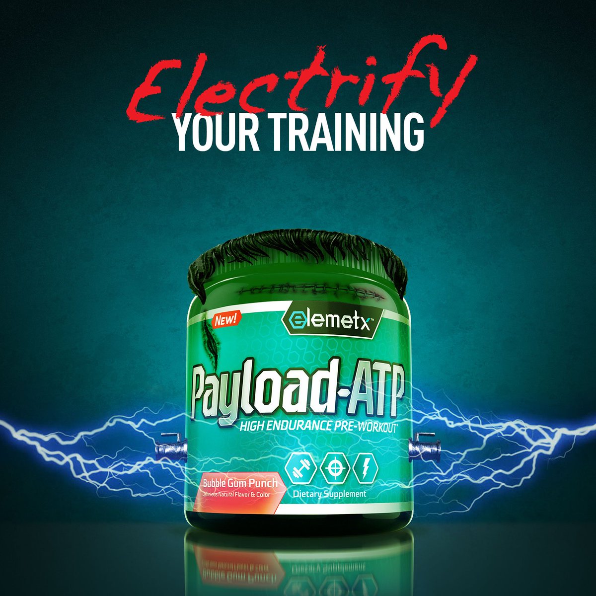 elemetx's tweet photo. #Happy #halloween - Bring your workouts to life with โก Payload-ATPโก #elemetx #highoctanefuel #payloadatp #energy #cellularfuel https://t.co/oVIEHrrwWC