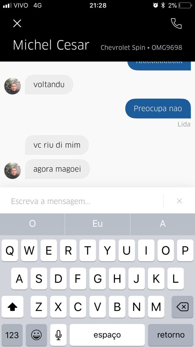nicolaom102's tweet photo. As coisas q acontecem no uber https://t.co/f6ewXghxP3