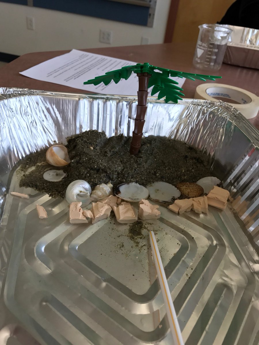 Schechter_Math's tweet photo. MS math and science classes joined forces to investigate storm surge and its  effects on Puerto Rico. https://t.co/XvVBL2v49c
