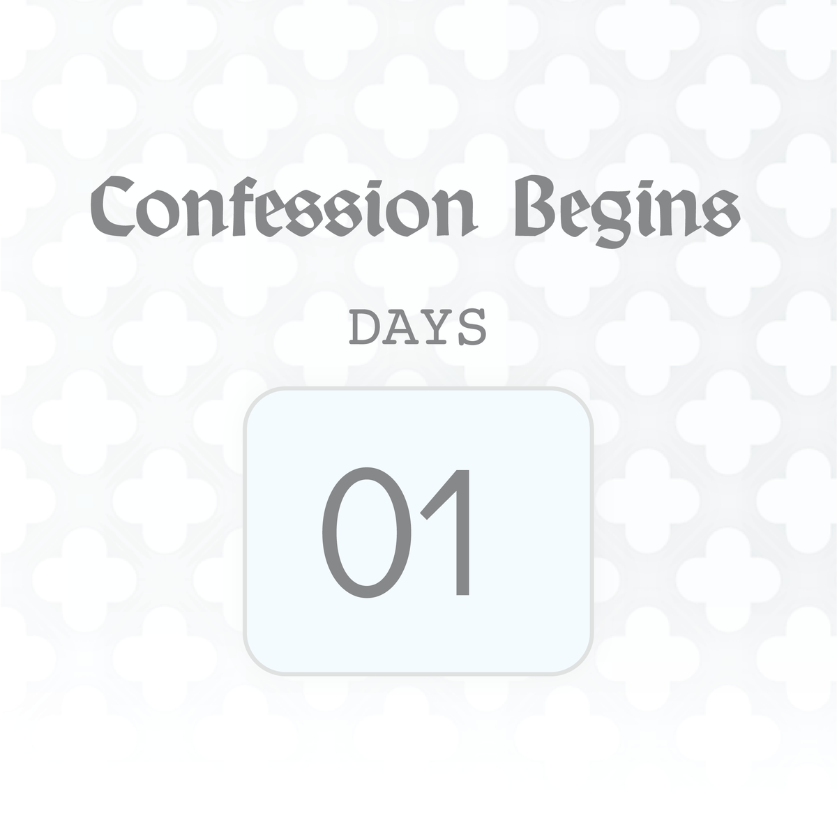 TetzelCoin's tweet photo. Confession begins TOMORROW! https://t.co/WMugfAEZGU