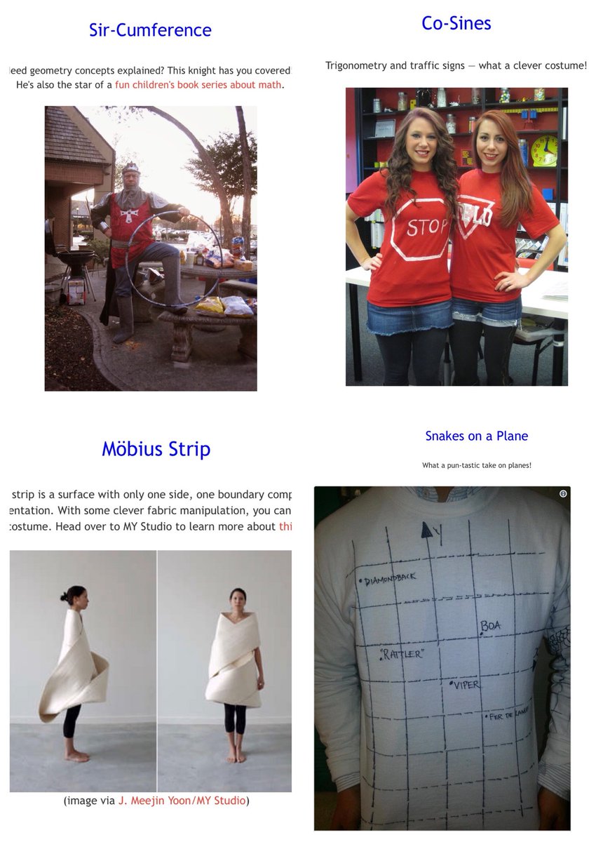 KCSMathematics's tweet image. Just in case you’re looking for some last minute Halloween costume ideas...#mathisnotscary
mathnasium.com/2014/10/hallow…