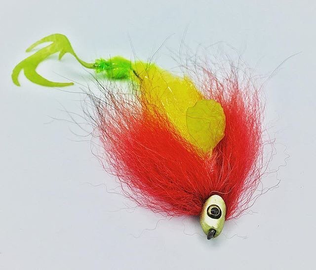 FlymenFishingCo's tweet image. 📷: @va_muddler. 6" articulated streamer tied with #FishSkull Fish-Spines, a Baitfish Head, and Living Eyes.
#flyty… ift.tt/2yYRafl