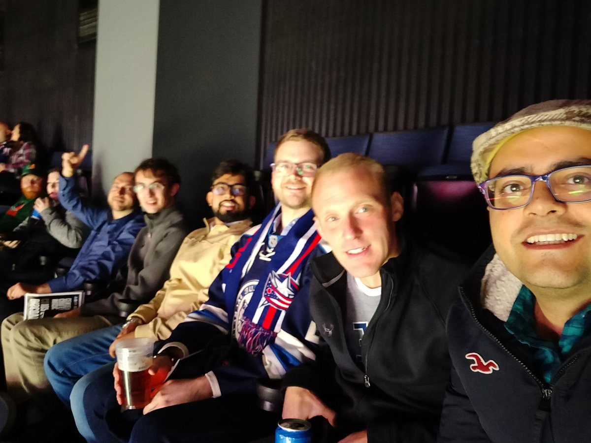 neobaba's tweet photo. First hockey game ever!! What fun!! #cbj #bluejackets https://t.co/xljKMaxoOH