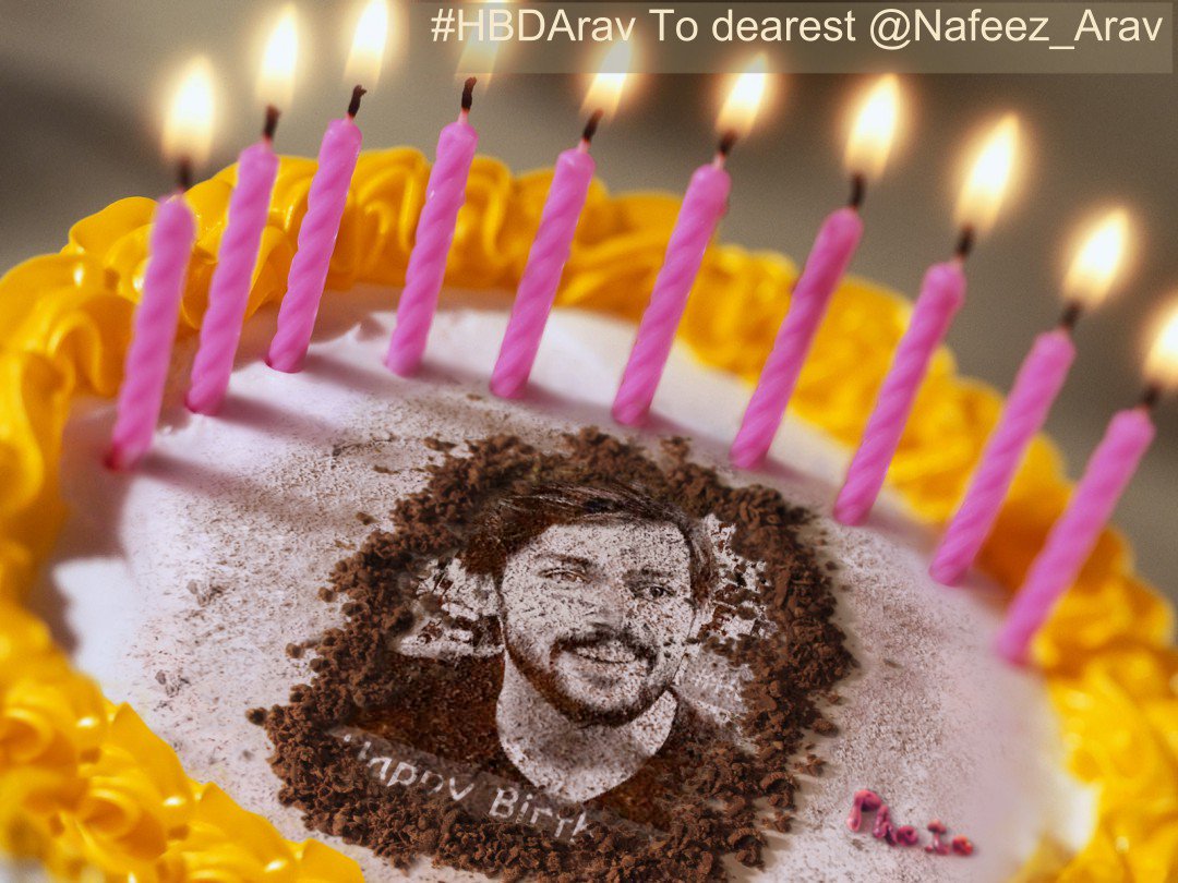 SkySmS1st's tweet photo. Wishing #BiggBossTamil Season 1 Title winner @Nafeez_Arav #HBDArav 🍰🍰
Happy Birth Day Thalaiva....
From #Aravians @Nafeez_Arav @AaravArmy https://t.co/lAm3j3vXnw