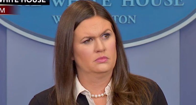 SaysHummingbird's tweet photo. Retweet if you agree...

It is unacceptable that our tax money is paying Sarah Sanders' salary who is shamelessly lying to us. https://t.co/UTVtJZv5Ie