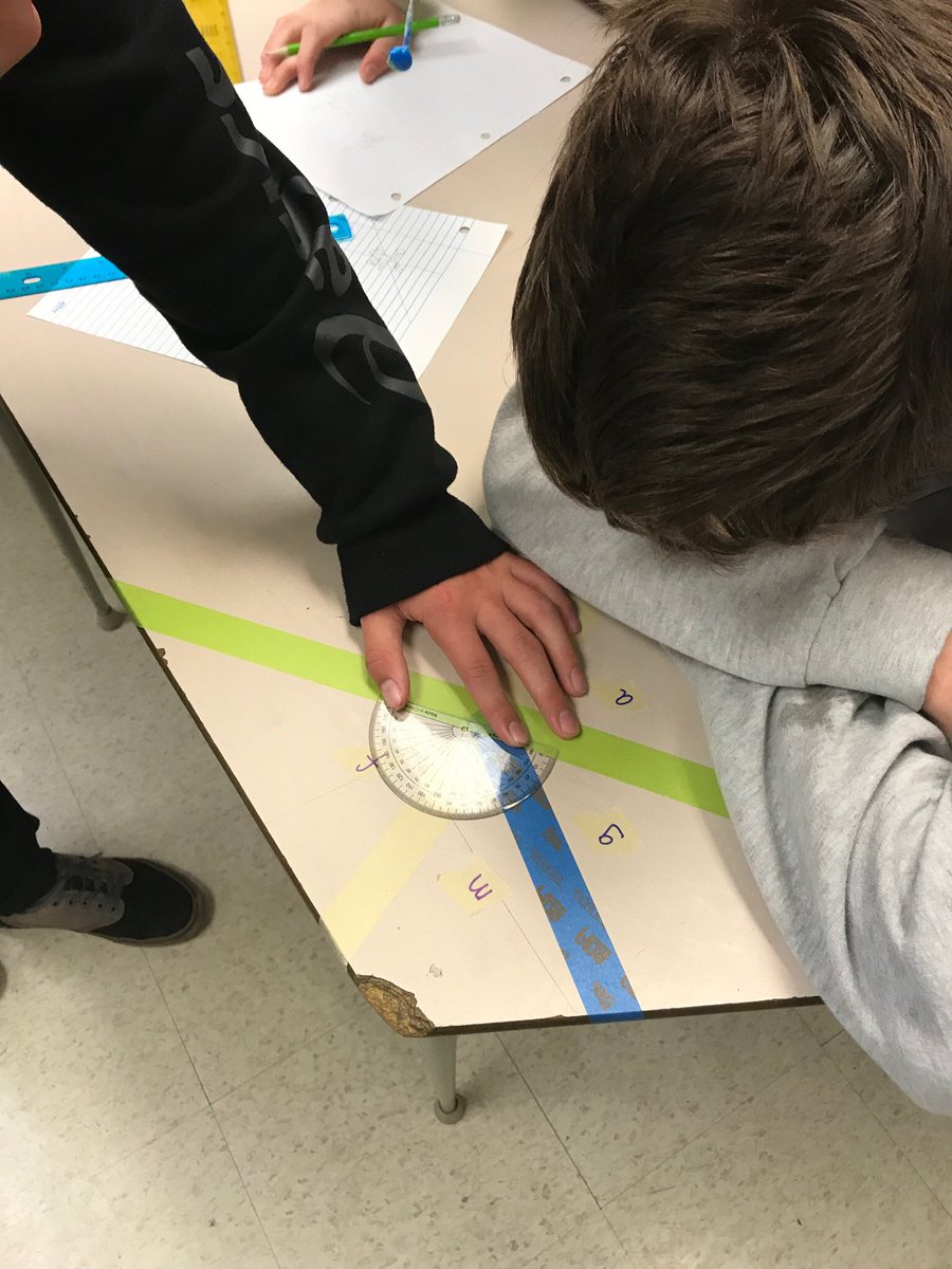 FirebirdNews's tweet photo. Discovering angle relationships in 8A and 8B #MathHappensHere #NearNorthUnited https://t.co/PWwPnj4fUK