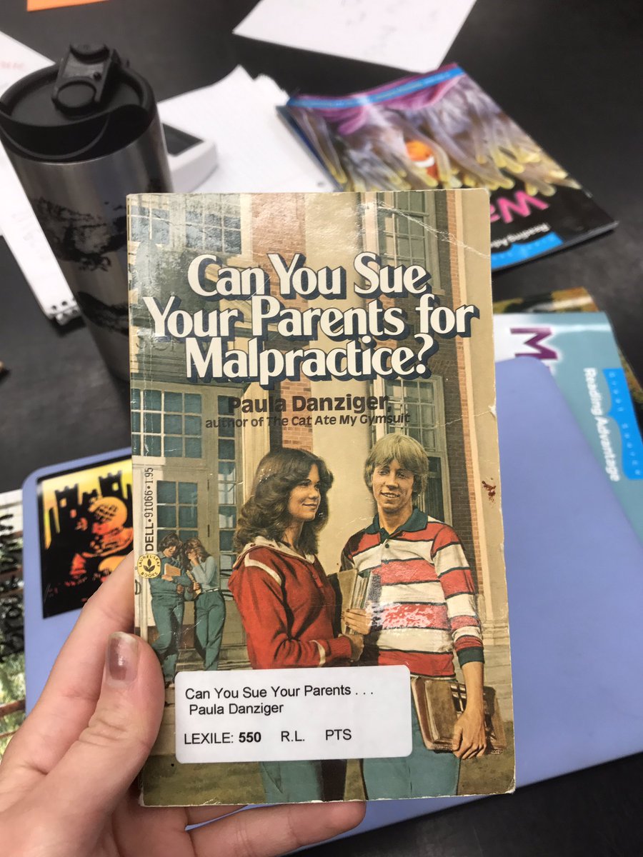 marmaaaid's tweet photo. One of my 6th graders brought this back from the library. https://t.co/4w1sspsvEH