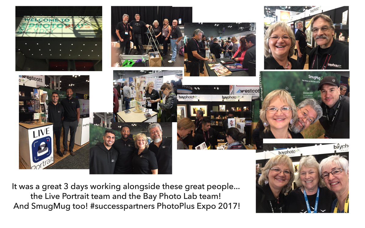 SuzetteAllen's tweet photo. @BayPhotoLab , @LivePortrait, @SmugMug   @PhotoPlusExpo https://t.co/YdpMnh6p47