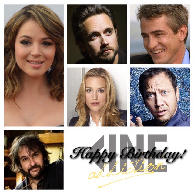 _CineAddiction's tweet image. Happy Birthday #KetherDonohue, #JustinChatwin, #DermotMulroney, #PiperPerabo, #RobSchneider and #PeterJackson!

#BeAddicted