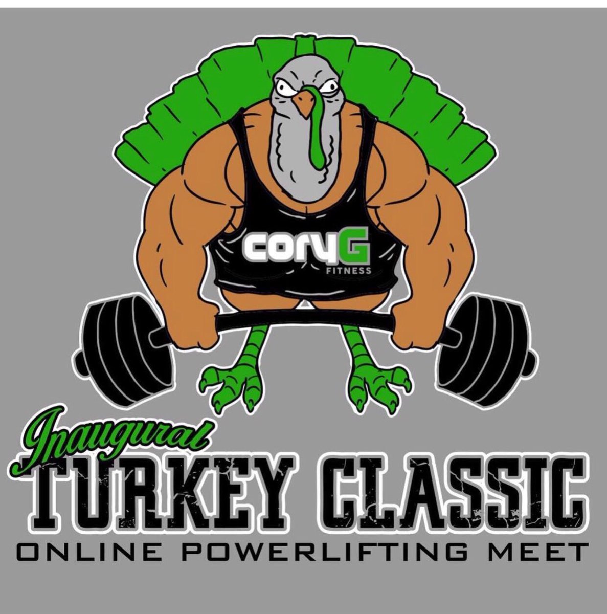 corygfitness's tweet photo. 320 Lifters / CoryGfitness Members are signed up for the #TurkeyClassic 
ONLINE POWERLIFTING MEET
Nov 18th ... I can't wait! https://t.co/ij5cMGjF90