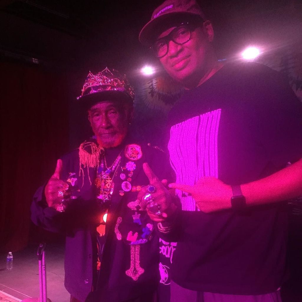 marcwill's tweet image. £$P 
Words can’t express some people and #TheUpsetter @lee_scratch_perry aka #GodsFairy is walking, breathing, liv… ift.tt/2z6upGb