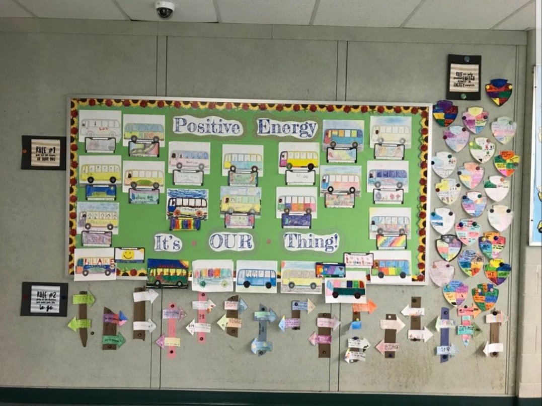MsKern_wgms's tweet photo. Our positive energy wall is growing! #moravianar #energybus #youarethedriverofyourbus #fuelyourridewithpositiveenergy https://t.co/HmOKNBG8wP