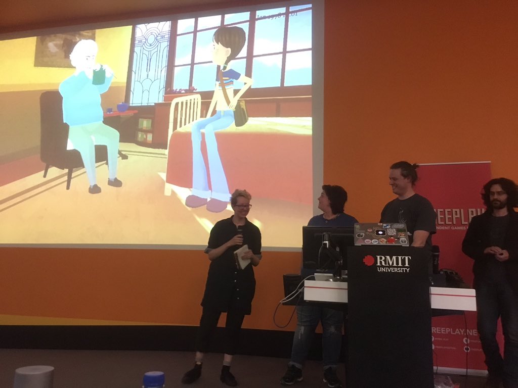 PraneeMcKinlay's tweet photo. @MrChad ... &amp; to all the speakers that spoke at #parallels17 - You are all doing amazing, inspiring work. Thank-you for pushing what games can be. https://t.co/5mmMlmgPWH